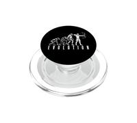 Tiro con l'arco Arciere Man Evolution Funny Compound Bow Hunter PopSockets PopGrip per MagSafe