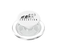 Tiro con l'arco Arciere Man Evolution Funny Compound Bow Hunter PopSockets PopGrip per MagSafe
