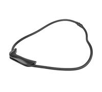 Tiro con l'arco con l'arco ergonomico ed elastico, per tiro con l'arco, multiuso per addestramento tiro con l'arco, la maggior parte degli amanti degli arcieri, armi rinforzate (nero)