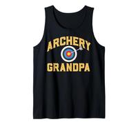 Tiro con L'Arco Nonno Vintage Tiro con L'Arco Bersaglio Arciere Bowhunter Canotta