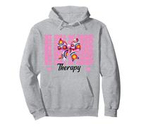 Tiro con l'arco ragazza mamma arciere arco e freccia idea di terapia di gruppo Felpa con Cappuccio
