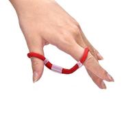 Tiro con l'arco, tessuto elastico per rivoltare il decadimento regolabile caccia alle dita accessorio per la prua ricurva all'aperto