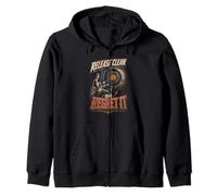 Tiro con l'arcos Arciere Release Clean Or Regret It Felpa con Cappuccio