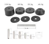 Tiro l'arco Stabilizzatore prua Kit pesi Balance Bar Riser di prua Contrappeso H