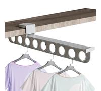 Tiro Rail - Rack Organizzatore Armadietto Forte, Archiviazione Estensibile, Appendiabiti Pesanti | Tirare La Guida Del Gancio Con Capacità Di Sollevamento Durevole, Organizzatore Armadio