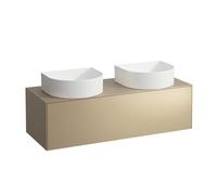 Tiroir Sonar en cours d'utilisation, 1 tiroir, adapté aux cuvettes des lavabos 812340, 812341, 812342, 812343, découpe à gauche et à droite pour le lavabo, H4054240340401, H4054240340401, Colorazione: