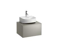 Tiroir sondeur, 1 tiroir, pour lave-mains H816341 monté en haut, découpe centrale, H4054310340421, H4054310340421, Colorazione: Titanio