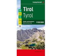 Tirol 1:150.000: Mit Infos, Top Tips, Innenstadtpläne, Radrouten: OER 77