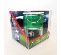 Tirs au but: Coffret avec 1 mug but, 1 petit ballon, et 1 livre de défis