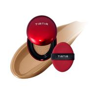 TIRTIR Mask Fit Red Cushion Foundation, Fondotinta A Copertura Totale, Leggero E Leggero, Adatto Alla Pelle, Satinato, Finitura Lucida, Costruibile (0,15 Fl Oz), 35N, Colore: Noce