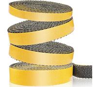 Tiruiya Guarnizione Stufa a Legna, Guarnizione per Camino, Camino Guarnizione Fibra di Vetro Resistente al Calore, Guarnizione in Corda per Sportelli Stufe e Camini (3mm x 20mm x 2m)