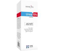 TIS Crema Urea 15% - pelle sogetta a Cheratosi, Psoriasi, Eruzioni Cutanee, Ferite, Calli, Duroni, Pelle Screpolata, Ruvida, Secca | Idratante, Riparatrice | Acido Lattico AHA, Germe di Grano