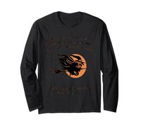 Tis Now The Witching Time of Night - Citazione di Shakespeare, Colore: Nero Maglia a Manica