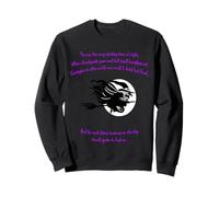 Tis Now The Witching Time of Night Citazione di Shakespeare Verde Felpa