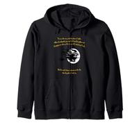 Tis Now The Witching Time of Night Citazione Shakespeare Giallo Felpa con Cappuccio