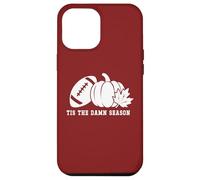 Tis the Damn Season Football Fall Touchdown Game Day Mom Custodia per iPhone 12 Pro Max