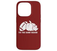 Tis the Damn Season Football Fall Touchdown Game Day Mom Custodia per iPhone 14 Pro