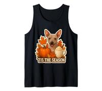 Tis The Season American Hairless Terrier Dog Autunno Coppa Autunno Canotta