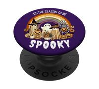 Tis the Season Be Spooky Season Halloween In My Spooky Era PopSockets PopGrip Adesivo