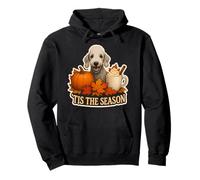 Tis The Season Bedlington Terrier - Zucca Autunnale Felpa con Cappuccio