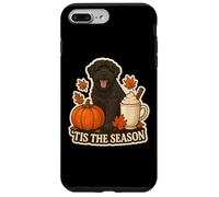 Tis The Season Black Russian Terrier Cane Autunno Autunno Zucca Custodia per iPhone 7 Plus/8 Plus
