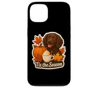 Tis The Season Boykin Spaniel Dog Autunno Autunno Zucca Spice Custodia per iPhone 13
