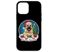 Tis The Season Bullmastiff Dog Merry Christmas Holiday Christmas Custodia per iPhone 12 mini