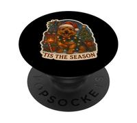 Tis The Season - Cane Australian Terrier Merry Christmas PopSockets PopGrip Adesivo