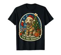 Tis The Season - Cane Bedlington Terrier Merry Christmas Parent Maglietta