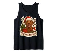 Tis The Season - Cane di Chesapeake bay Retriever Merry Christmas Canotta