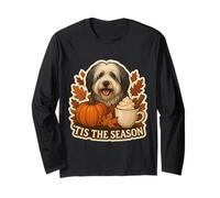 Tis The Season - Coppa Autunnale con Cane delle pianure polacche Maglia a Manica