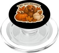 Tis The Season English Cocker Spaniel Cane Autunno Latte Autunno PopSockets PopGrip per MagSafe