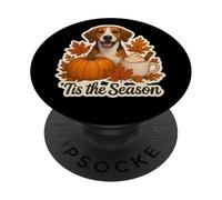 Tis The Season English Foxhound Dog Autunno Autunno Zucca Cup PopSockets PopGrip Adesivo