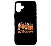 Tis The Season Fall Pumpkin Thanksgiving Autumn Halloween Custodia per iPhone 16 Plus