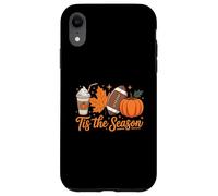 Tis The Season Fall Pumpkin Thanksgiving Autumn Halloween Custodia per iPhone XR