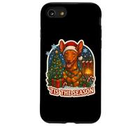 Tis The Season Faraone Hound Dog Merry Christmas Mom Dad Fun Custodia per iPhone SE (2020) / 7/8