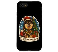 Tis The Season Finlandese Lapphund Dog Merry Christmas Mom Dad Custodia per iPhone SE (2020) / 7/8