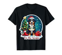 Tis The Season Great Swiss Mountain Dog Merry Christmas Maglietta