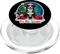 Tis The Season Great Swiss Mountain Dog Merry Christmas PopSockets PopGrip per MagSafe
