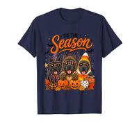 Tis The Season Halloween Cane Corso Pumpkin Costume Maglietta