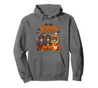 Tis The Season Halloween Donkey Pumpkin Costume Felpa con Cappuccio