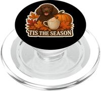 Tis The Season Irish Water Spaniel Cane Autunno Zucca PopSockets PopGrip per MagSafe