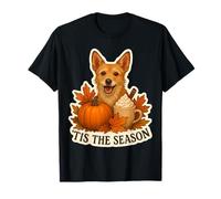 Tis The Season Lakeland Terrier Cane Autunno Autunno Zucca Carino Maglietta