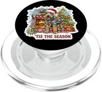 Tis The Season Lakeland Terrier Cane Buon Natale Mamma Papà PopSockets PopGrip per MagSafe