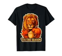 Tis The Season Leone Autunno Autunno Zucca Spezie Leo King Cup Maglietta