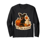 Tis The Season Manchester Terrier - Zucca Autunnale Maglia a Manica