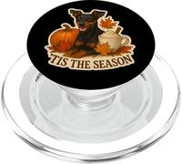 Tis The Season Manchester Terrier - Zucca autunnale PopSockets PopGrip per MagSafe