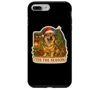 Tis The Season svedese Vallhund Dog Merry Christmas Mom Dad Custodia per iPhone 7 Plus/8 Plus