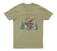 Tis The Season T-Shirt Invernale Unisex Regalo Retrò Stagionale Divertente...