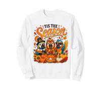Tis The Season Thanksgiving Donkey Pumpkin Costume Felpa
